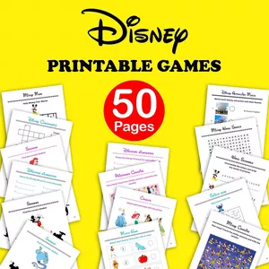 Cover image for Online course Printable Disney Games 