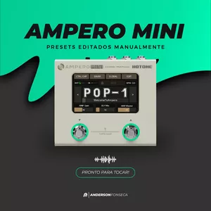 Imagem de capa para o Curso online AMPERO MINI // 30 PRESETS + BÔNUS COM 6  AMPLIS E IMPULSE RESPONSE