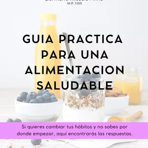 Imagen de portada para Ebook Guía Práctica para una Alimentación Saludable