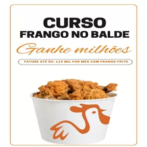 Imagem de capa para o Ebook CURSO FRANGO NO BALDE 