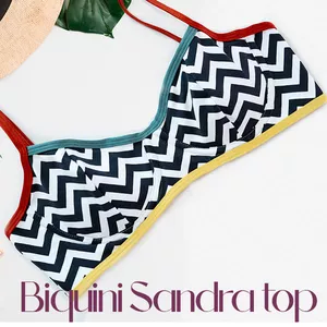 Imagem de capa para o Ebook BIQUÍNI RETRÔ SANDRA - TOP - MOLDE EM PDF