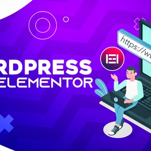 Imagem de capa para o Curso online Curso de Wordpress com Elementor