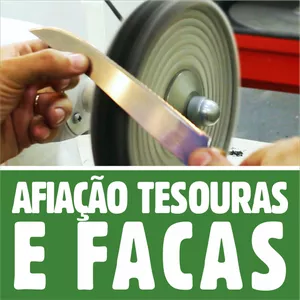 Imagem de capa para o Curso online CURSO AFIAÇÃO FACAS + TESOURAS