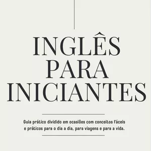 Imagem de capa para o Ebook Inglês para iniciantes e-book