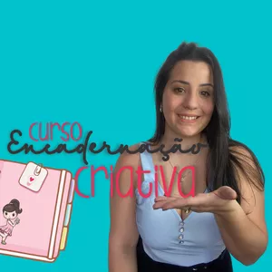 Imagem do curso ENCADERNAÇÃO CRIATIVA por Camila Lima