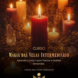 Imagem de capa para o Curso online Curso Magia das Velas (Intermediário)
