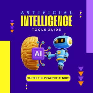 Cover image for Ebook Artificial Intelligence Tools Guide_Master the Power of AI Now! 