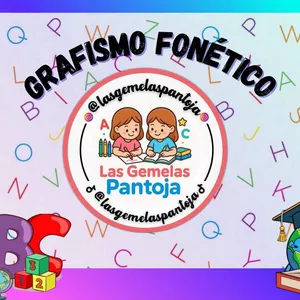 Imagen de portada para Ebook 🧠✨ Grafismo Fonético – Gemelas Pantoja 108 Paginas