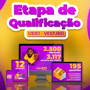 Imagem de capa para o Curso online ETAPA DE QUALIFICAÇÃO - VEST.RIO 