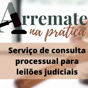 Imagem principal do produto Consulta processual  - Leiloes judiciais