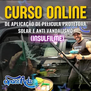Imagem de capa para o Curso online CURSO DE APLICAÇÃO DE PELICULA PROTETORA SOLAR E ANTI VANDALISMO (INSULFILME)