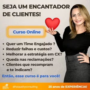 Imagem de capa para o Curso online Seja um encantador de Clientes.