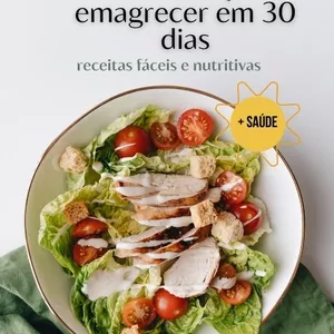 Imagem de capa para o Ebook 40 Receitas Para Emagrecer 