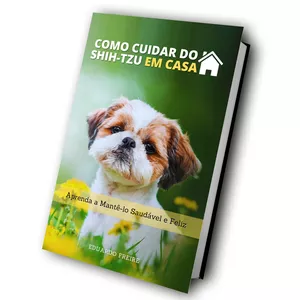 Imagem de capa para o Ebook Como Cuidar do Shih-Tzu em Casa