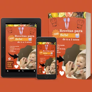 Imagem do curso Receitas para bebê de 6 a 3 anos