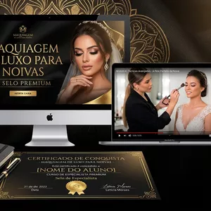 Imagem do curso CURSO MAQUIAGEM DE LUXO PARA NOIVAS