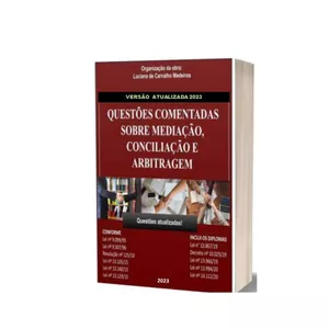 Imagem de capa para o Ebook Questões Comentadas sobre Mediação, Conciliação e Arbitragem