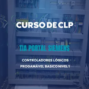 Imagem do curso CURSO DE CLP CONTROLADOR LÓGICO PROGRAMÁVEL
