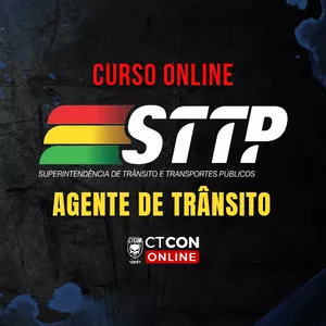 Imagem de capa para o Curso online CURSO ON-LINE STTP - AGENTE DE TRÂNSITO DE CAMPINA GRANDE - PB