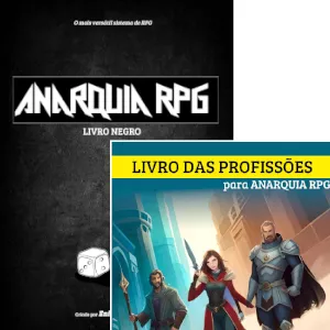 Imagem de capa para o Ebook ANARQUIA RPG e Livro das Profissões