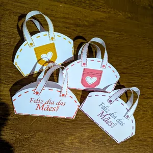 Imagem de capa para o Ebook Lembrancinha - Dia das Mães - Bolsinhas / +Design