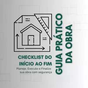 Imagem de capa para o Ebook Guia Prático da Obra – Checklist do Início ao Fim