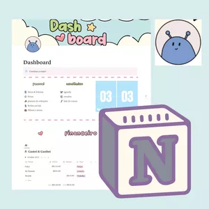 Imagem de capa para o Curso online Notion Dashboard