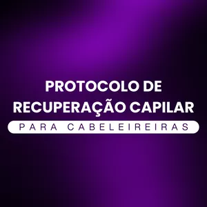 Imagem de capa para o Curso online Protocolo de Recuperação Capilar Para Cabeleireiras