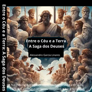 Imagem de capa para o Ebook Entre o Céu e a Terra: A Saga dos Deuses