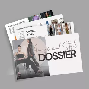 Cover image for Online course Premium Dossier: Editable model for Personal Stylist and Image Consultants