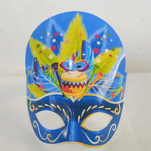 Imagem de capa para o Ebook Máscara de carnaval azul