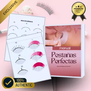 Imagen de portada para Ebook Manual de Pestañas Perfectas: Domina las Técnicas de Extensión