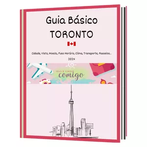 Imagem de capa para o Ebook Guia Básico da Cidade de Toronto
