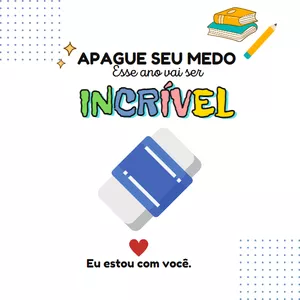 Imagem de capa para o Ebook Cartão de Boas Vindas / Destravando o Medo - dinâmica