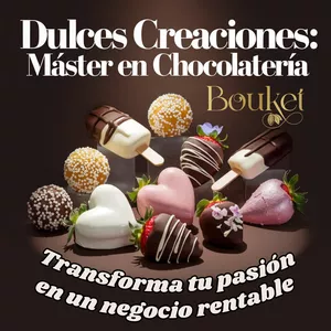 Imagen de portada para Curso online Dulces Creaciones | Master en Chocolatería by Bouket