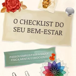 Imagem de capa para o Ebook O checklist do seu Bem-estar. 