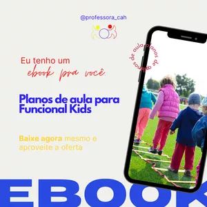 Imagem de capa para o Ebook Planos de aula de Funcional Kids