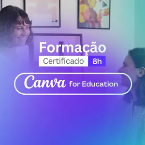 Imagem de capa para o Curso online Formação em Canva Educacional