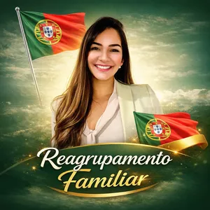 Imagem de capa para o Ebook Reagrupamento familiar em Portugal 