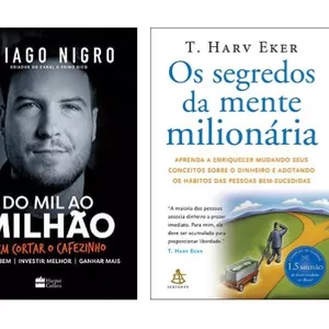 Imagem de capa para o Ebook 3 Livros para aprender a Empreender/Investir
