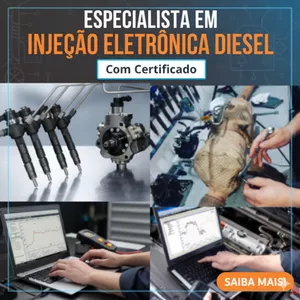 Imagem de capa para o Curso online Injeção Eletrônica Diesel 