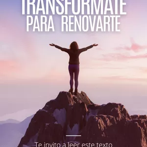 Imagen de portada para Ebook Desbloquea tu Potencial: E-book "Transformate para renovarte" + 1 Sesión de Coaching