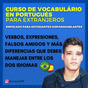 Imagen de portada para Curso online CURSO DE VOCABULÁRIO EM PORTUGUÊS 