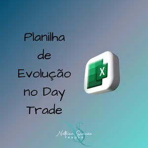 Imagem de capa para o Ebook Planilha de Evolução no Day Trade