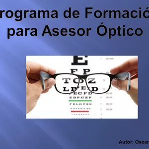 Imagen de portada para Ebook Programa de Formación para el Asesor Óptico
