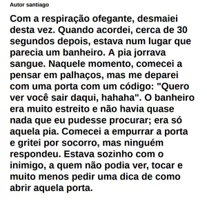 Imagem de capa para o Ebook trancado no banheiro