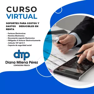 Imagen de portada para Curso online REQUISITOS PARA QUE UN COSTO O GASTO SEAN DEDUCIBLES EN RENTA