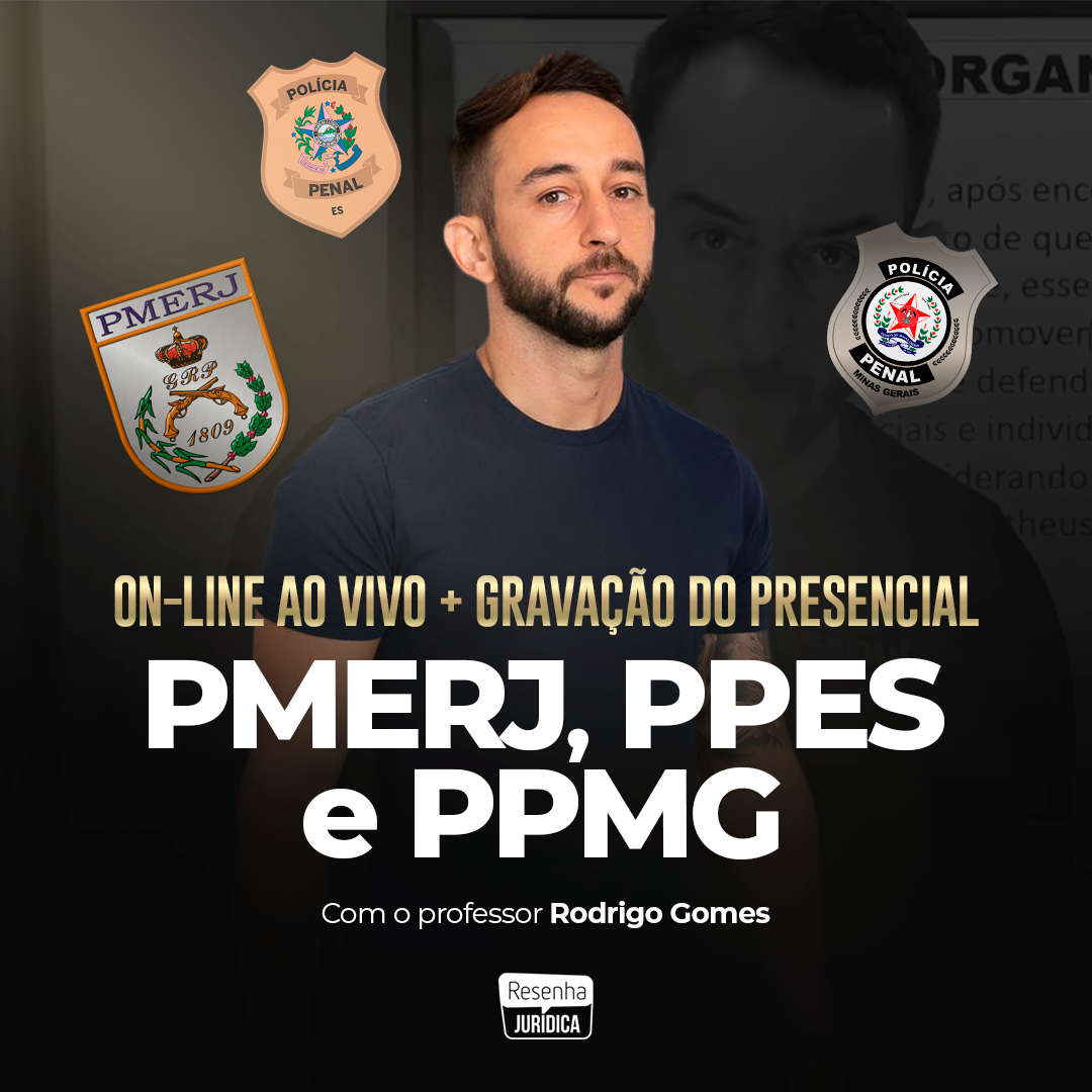 Imagem do curso TURMA PMERJ, PPES E PPMG ONLINE AO VIVO + GRAVAÇÃO (aulas terça e quinta)