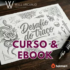 Imagem do curso Desafio de Traço para Tatuadores e Artistas