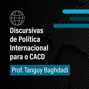 Imagem de capa para o Curso online Discursivas de Política Internacional